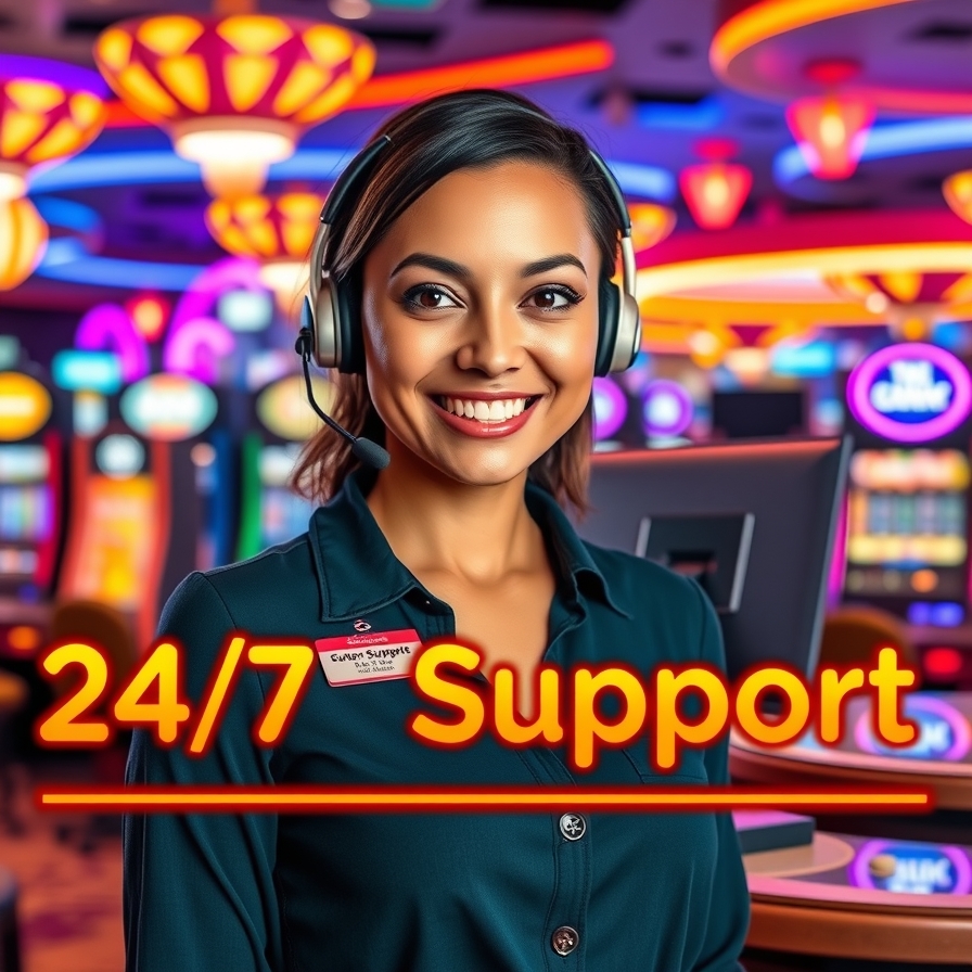 24/7 customer support for Lucky Niki players